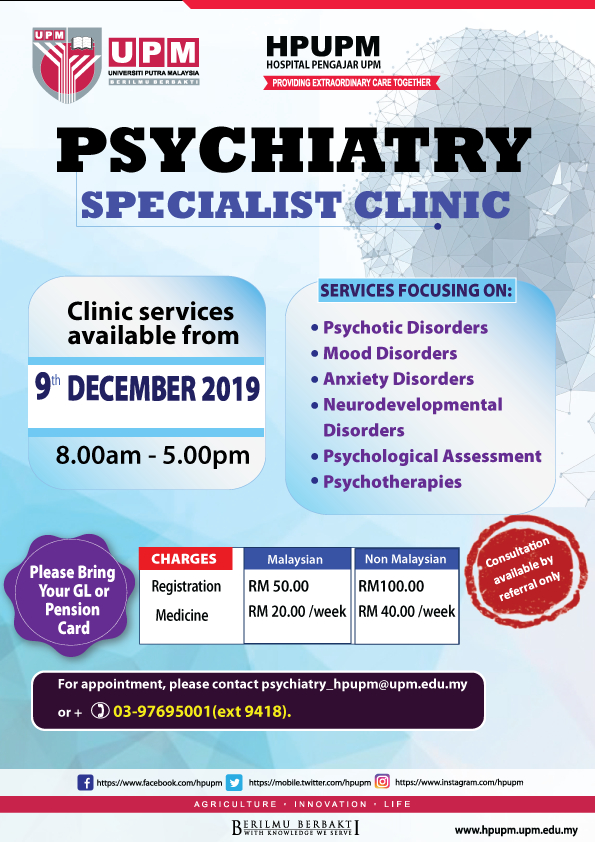 Poster Pembukaaan Klinik PSY