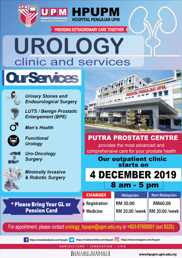 Poste Pembukaaan Klinik Urology