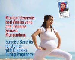 Manfaat Eksesais Bagi Wanita Yang Ada Diabetes Semasa Mengandung