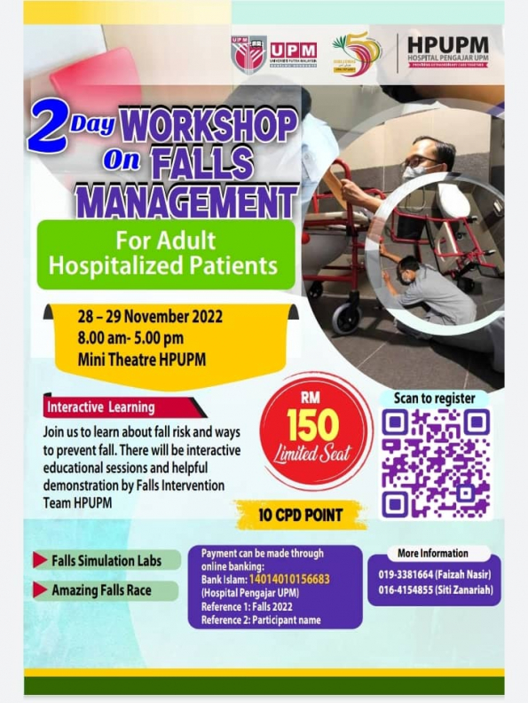 Workshop on Falls Management For Adult Hospitalized Patients